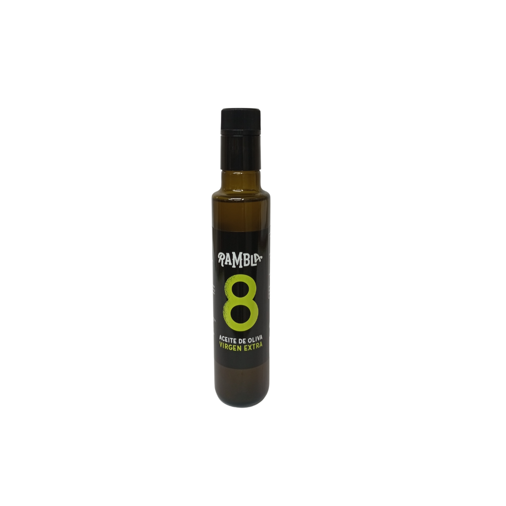 Botella vidrio 250ml Aceite de Oliva Virgen Extra